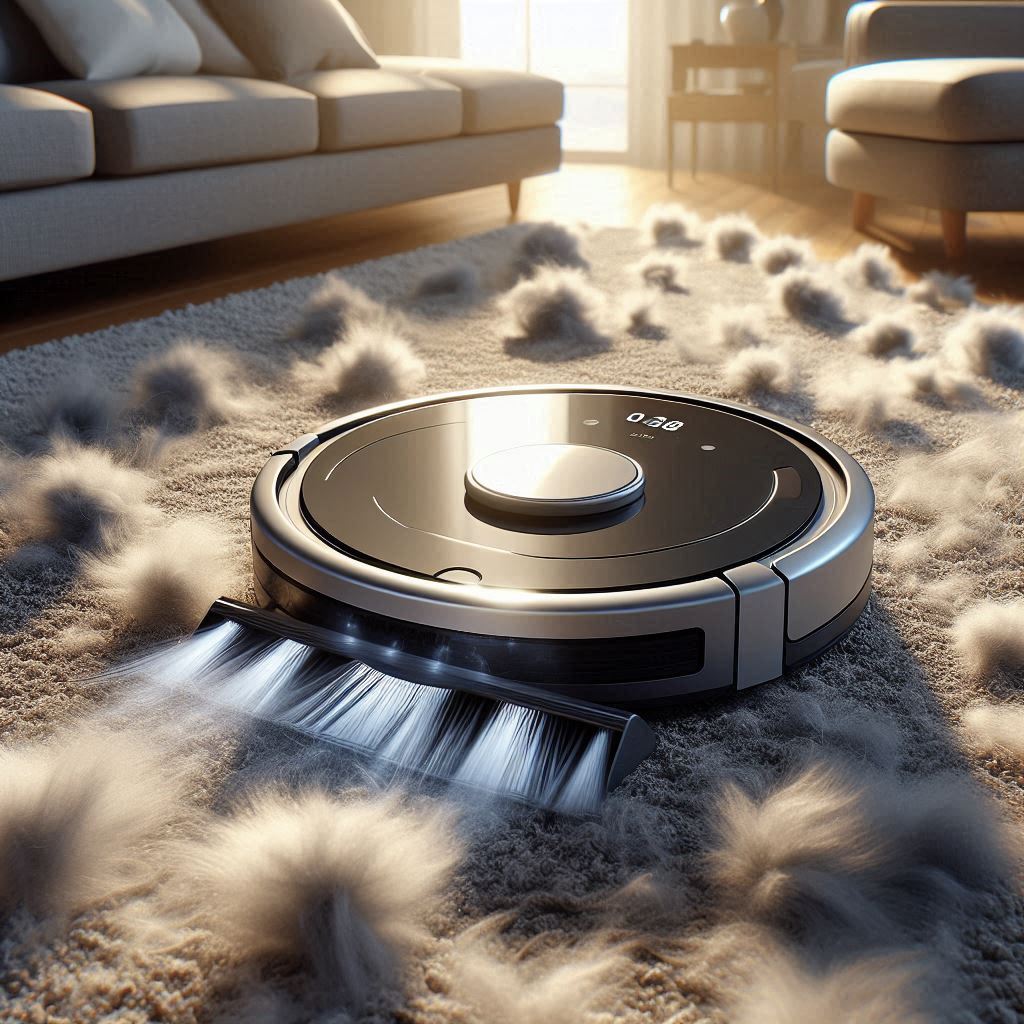 Tackling the Blowback Problem: The Effect of Pet Hair on Robot Vacuums