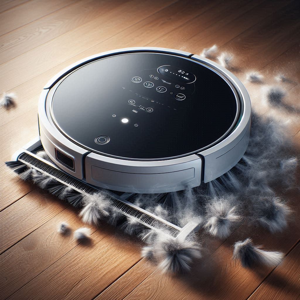 Robot Vacuum Pet Hair Tangling Side Brushes:
