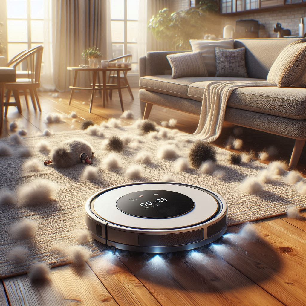The Struggle with Pet Hair: How Robot Vacuums Tackle Mapping Challenges